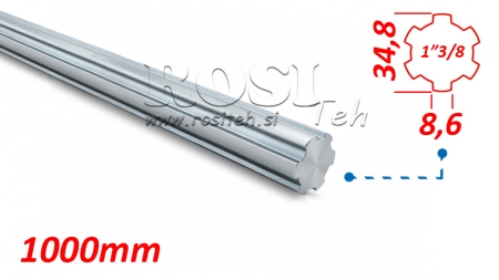 KARDANSKA UTORNA GRED 1-3/8 (1000 mm)
