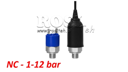 HYDRAULINEN PAINEKATKAISIN K4 - NC  1-12 BAR (MAX.300BAR)