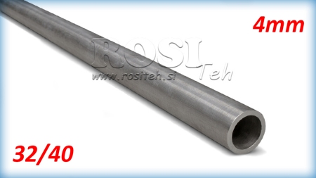 HONED TUBE H9 FOR HYDRAULIC CYLINDER 32/40 - 4mm (1000mm)