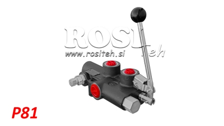 HYDRAULICKÝ VENTIL P81 AUTOMATICKÝ PRO ROZDĚLOVAČ DŘEVA