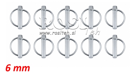 PASADOR DE ANILLA 6 MM (10 PCS)