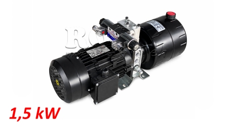 МИНИ ХИДРАВЛИЧЕН POWER-PACK 380V AC (1.5 kW) - 5.8 cc - 8.2 литра/мин - резервоар 6 литра