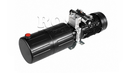 MINI CENTRALE HYDRAULIQUE 380V AC (2.2 kW) - 8.0 cc - 11.2 lit/min - réservoir 12 lit