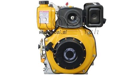motor diesel 306cc-4.5kW-3,600 RPM-H-KW25x63-începere manuală