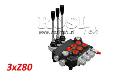 HIDRAULIČNI VENTIL 3xZ80