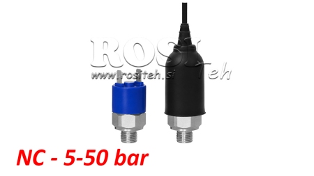 INTERRUPTOR DE PRESIÓN HIDRÁULICA K4 - NC 5-50 BAR (MÁX.200BAR)