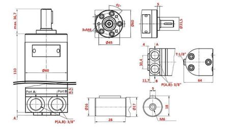 HIDROMOTOR MM 20 - lateral