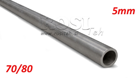 GEHONTE ROHR H9 FÜR HYDRAULIKZYLINDER 70/80 - 5mm (1000mm)