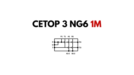 BASE CETOP3 NG6 1M