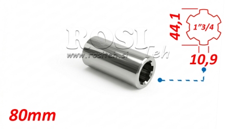 ΑΝΤΑΠΤΟΡΑΣ ΚΑΡΝΤΑΝ ΜΟΥΦΑ 1-3/4 (80 mm)