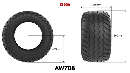 19,0/45-17 NEUMÁTICO AW708 (14 PR)
