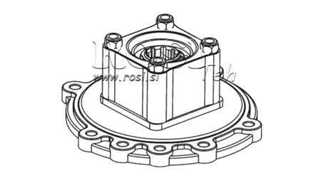 AUSGANG FÜR HYDRAULIKPUMPE - MERCEDES G4