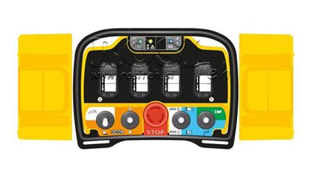 RADIO FJERNKONTROLL - PROPORSJONAL - ZEUS2 M4 10013 Standard