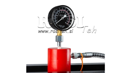 HYDRAULISCHE WERKSTATTPRESSE FÜR LAGER 30T - Doppelpumpe