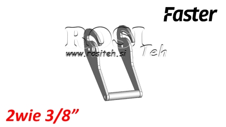 HÅNDTAG TIL MULTI-FASTER 2VEJS 3/8 FAST DEL