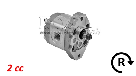 HYDRAULICKÉ ČERPADLO 00C2X032 GR.0 - 2cc - PRAVÝ