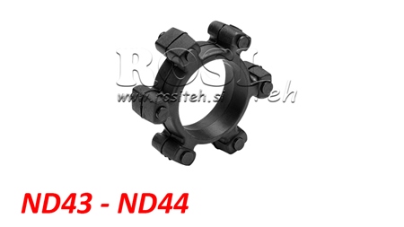 ZVEZDNA GUMI SKLOPKA ZA VMESNIK ND43-ND44 (104mm)