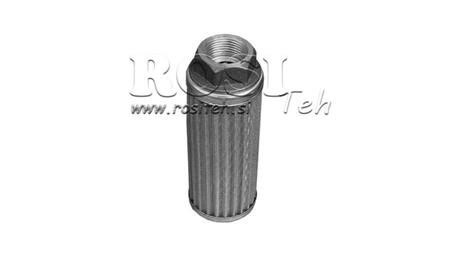 HYDRAULISK SUKTIONSFILTER METAL 1 - 45 LITER