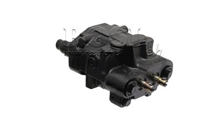 HYDRAULISK KONTROL VENTIL DLM-122/2 2xP80 L/min LASTFØLSOM MED FLYDENDE FUNKTION