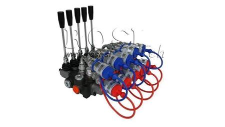 VALVĂ HIDRAULICĂ 5xP40 EXPANSIUNE