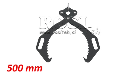 RUKOVATÉ LESNÍCKE ZÁVITOVÉ CHAPADLÁ HD50 (500MM) - LAKOVANÁ