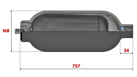 ACUMULADOR HIDRÁULICO 10 LIT