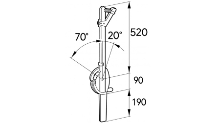 MANER DE TRACȚIUNE PENTRU ÎNCĂRCĂTOR