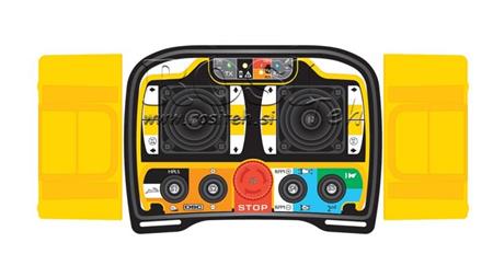 TÉLÉCOMMANDE RADIO - PROPORTIONNELLE - ZEUS2 B2 10016 Plus