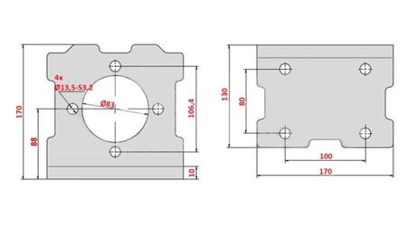 UHLOVÝ MONTÁŽNY HYDROMOTOR MP MR MS eco