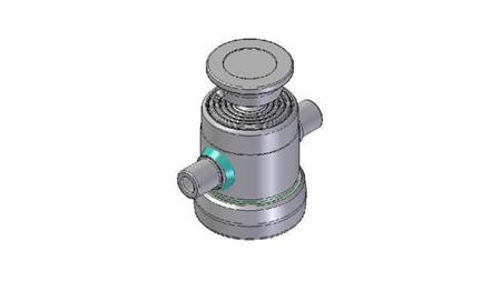 3090S -TELESKOPICKÝ VALEC ŠTANDARD/BALÓN 5 STUPNE ZDVIHU 500 PRIEMER 124