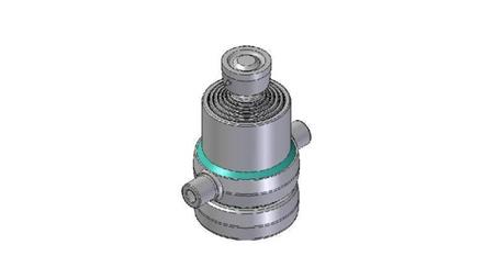 6017S -TELESCOPICKÝ CYLINDER STANDARD/KULOVÝ 6 STUPŇŮ ZDVIH 985 PRŮMĚR 170