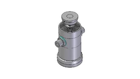 6064S - TELESCOPICKÝ CYLINDR STANDARD/KULIČKA 6 STUPŇŮ CESTA 2100 PRŮMĚR 240