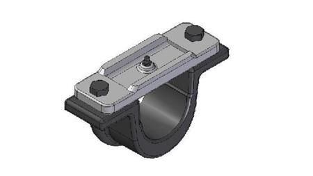 SUPORT CILINDRU TELESCOPIC FI70-A