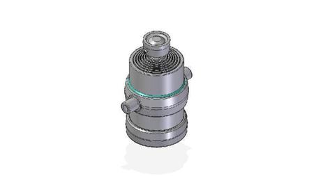 7050S -TELESCOPIC CYLINDER STANDARD/BALL 7 STAGES TRAVEL 1665 DIAMETER 215