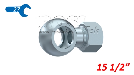 KOVINSKA CEV BANJO 1/2 Z MATICO