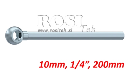 MANGUERA METÁLICA BANJO 10mm 1/4 200mm