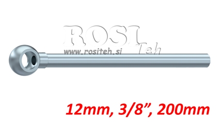 KOVOVÁ HADICE BANJO 3/8 200mm