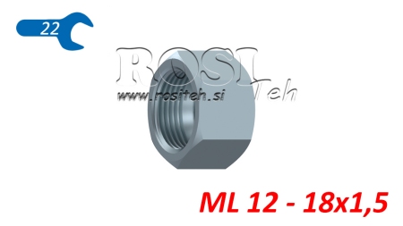 HIDRAULIKUS ANYA ML 12 - 18x1,5