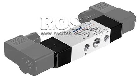 PNEUMATICKÝ ELEKTRO VENTIL 5/3 BISTABILNÝ 1/4 PRT-0853-BCC