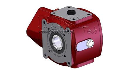 GEARBOX RT90EC FOR HYDRAULIC MOTOR MP/MR/MS RATIO 3.1:1