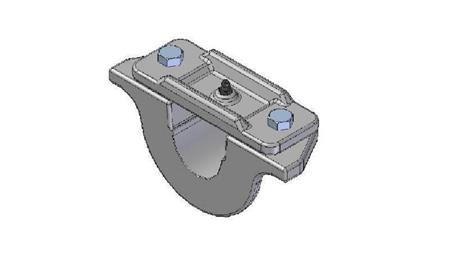 MONTAGEM PARA CILINDRO TELESCÓPICO FI50-A