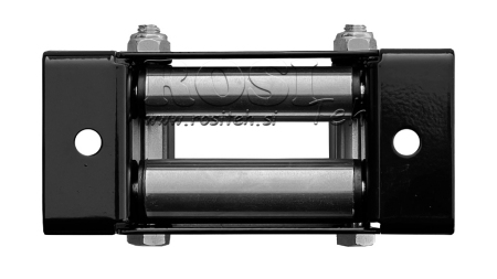 GUIDAFUNE A RULLI PER CAVO IN ACCIAIO (2500) 73x128