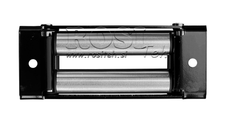 GUIDAFUNE A RULLI PER CAVO IN ACCIAIO (6000) 83x233