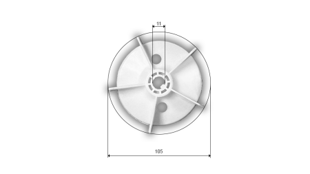 ELEKTROMOTOR WINDMÜHLE MS 63