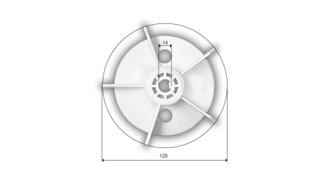 ELEKTROMOTOR WINDMÜHLE MS 71