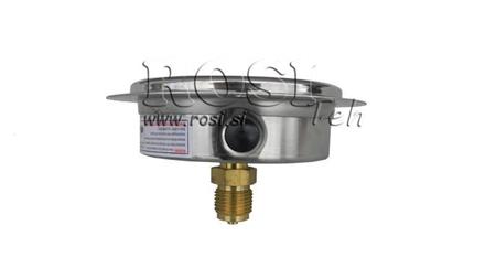 MANOMETER DN100 ZADNÝ 0 - 315 BAR - 1/2