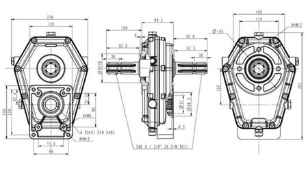 MULTIPLIKATOR GR.3 -1:3 HANN INNTAK - HANN UTTAK