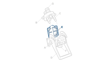 DEKSEL FOR MULTI-FASTER 2,3VEIS