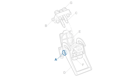 SIKKERHEDSKNAP TIL MULTI-FASTER FAST DEL