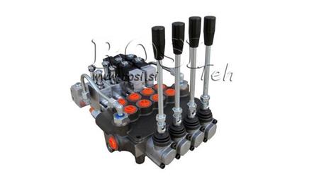 HYDRAULIKVENTIL 4xP80 - EO 12V
